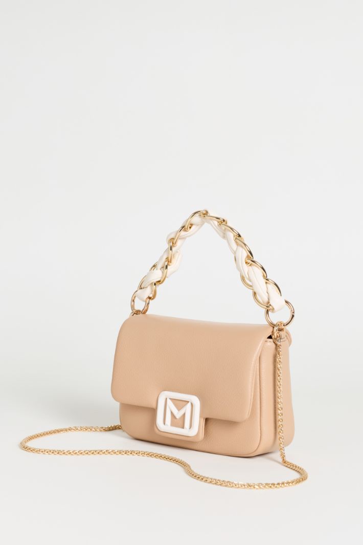 Padded handbag - CAMEL - Intrend - 2