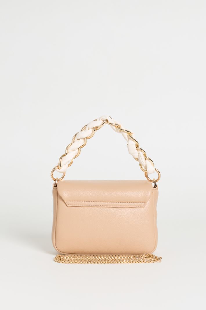 Padded handbag - CAMEL - Intrend - 3