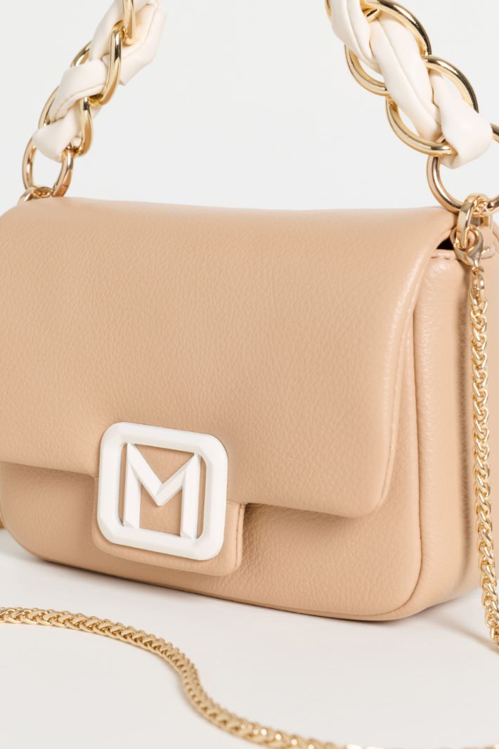 Padded handbag - CAMEL - Intrend - 4