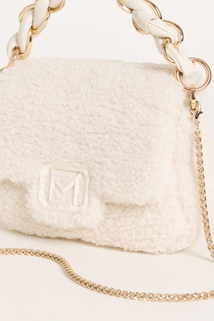 Borsa piccola in tessuto - BIANCO - Intrend - 4