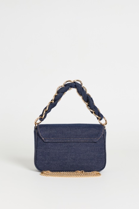 Bolso de mano de denim