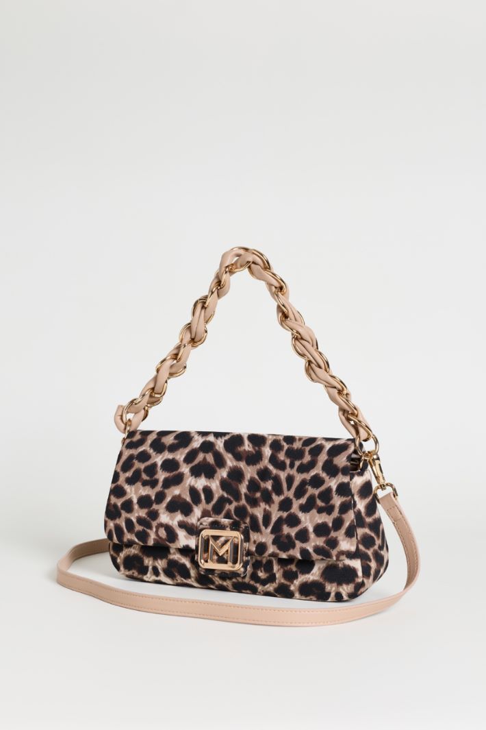 Animal Print Fabric Bag - ANIMAL - Intrend - 2