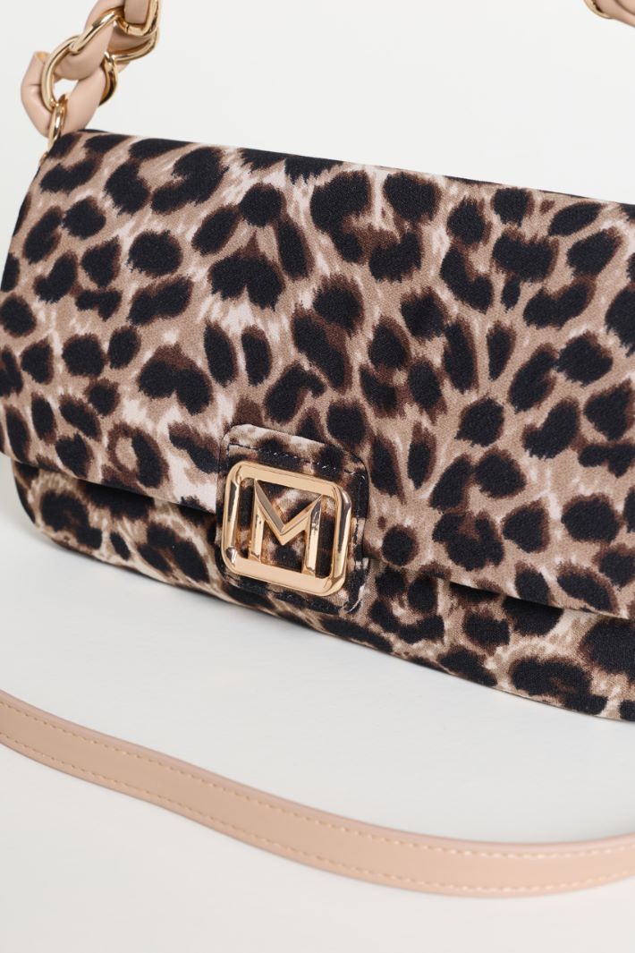 Animal Print Fabric Bag - ANIMAL - Intrend - 4