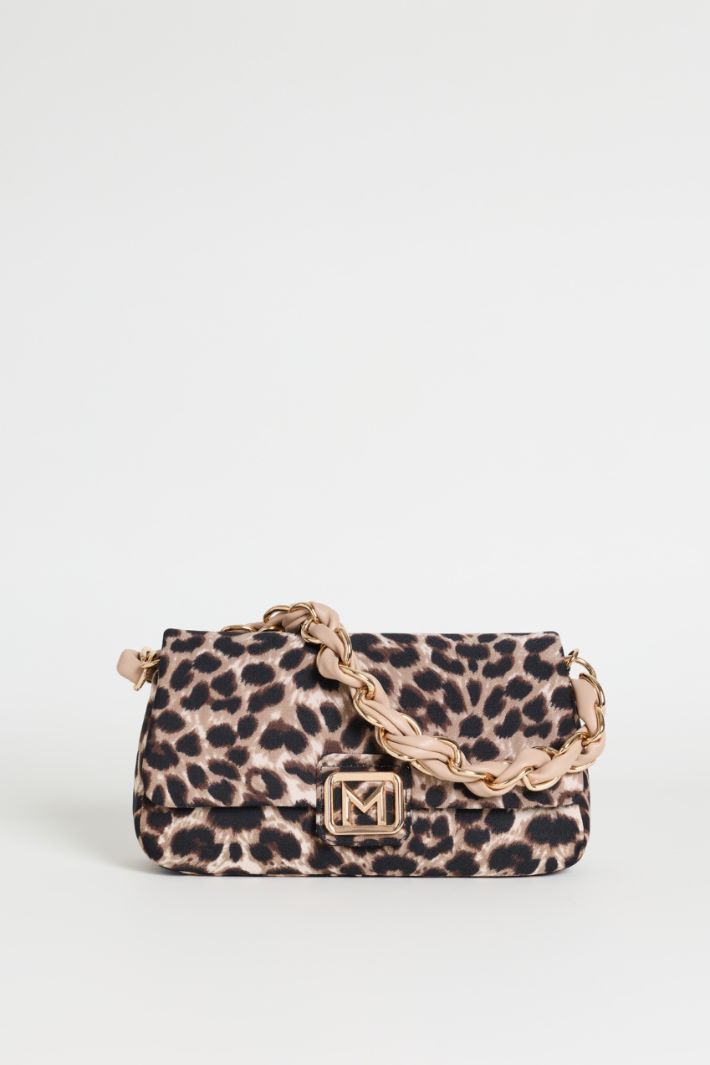 Animal Print Fabric Bag - ANIMAL - Intrend