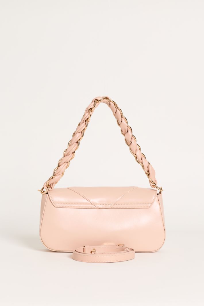 Diamond-quilted bag - PINK - Intrend - 3