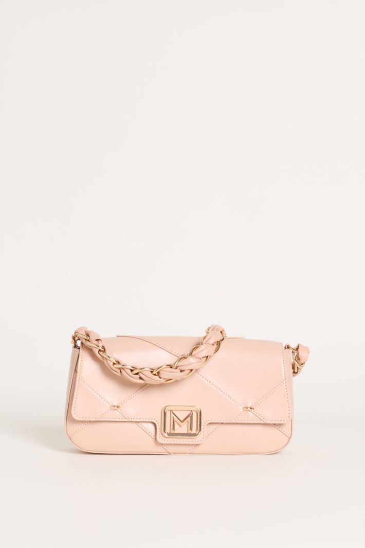 Diamond-quilted bag - PINK - Intrend