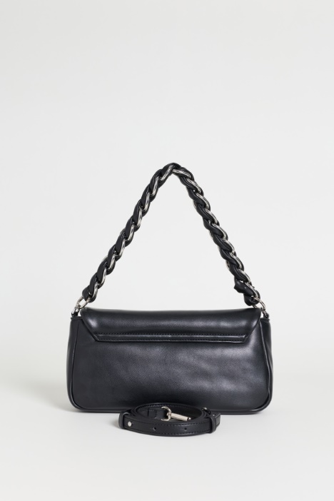 Borsa con frange e occhielli