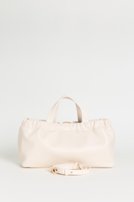 Bolso de mano con bandolera