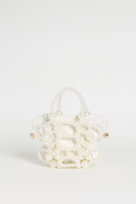 Small Bucket Bag with Spheres - Intrend