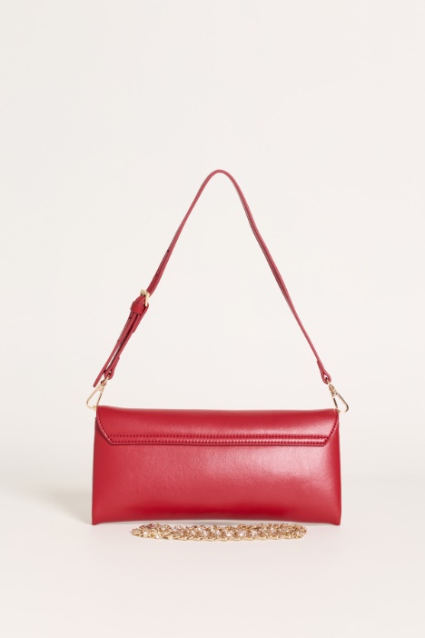 Borsa a busta in pelle