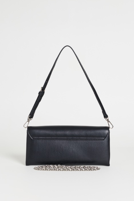 Borsa a busta in pelle