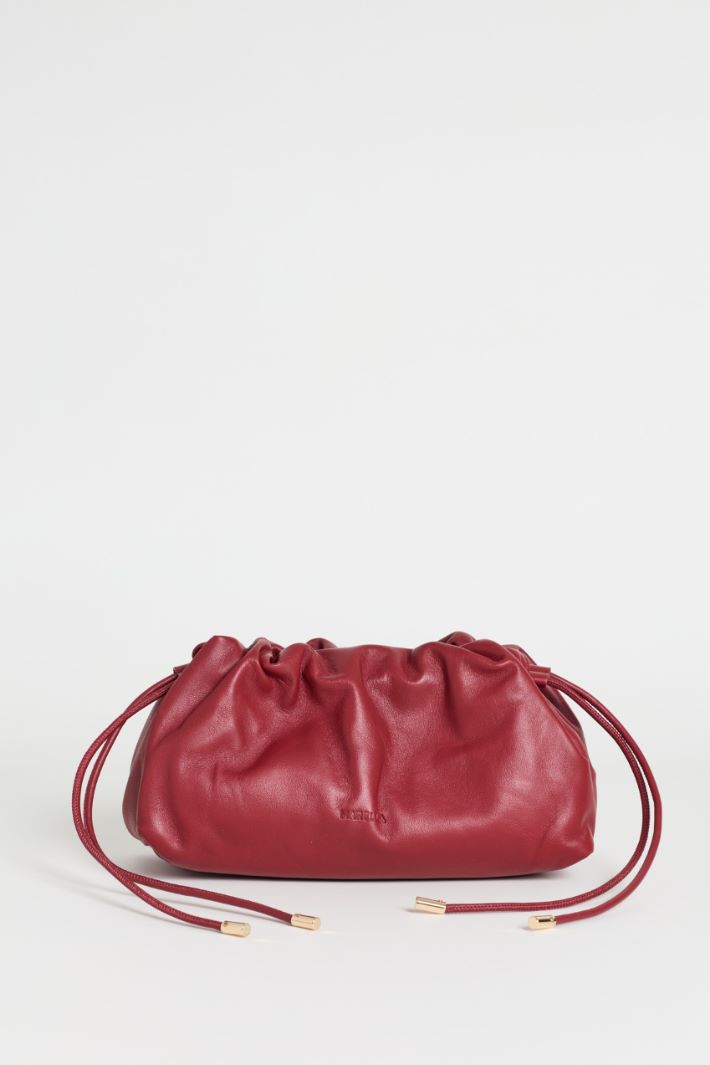 Soft Leather Bag - RED - Intrend