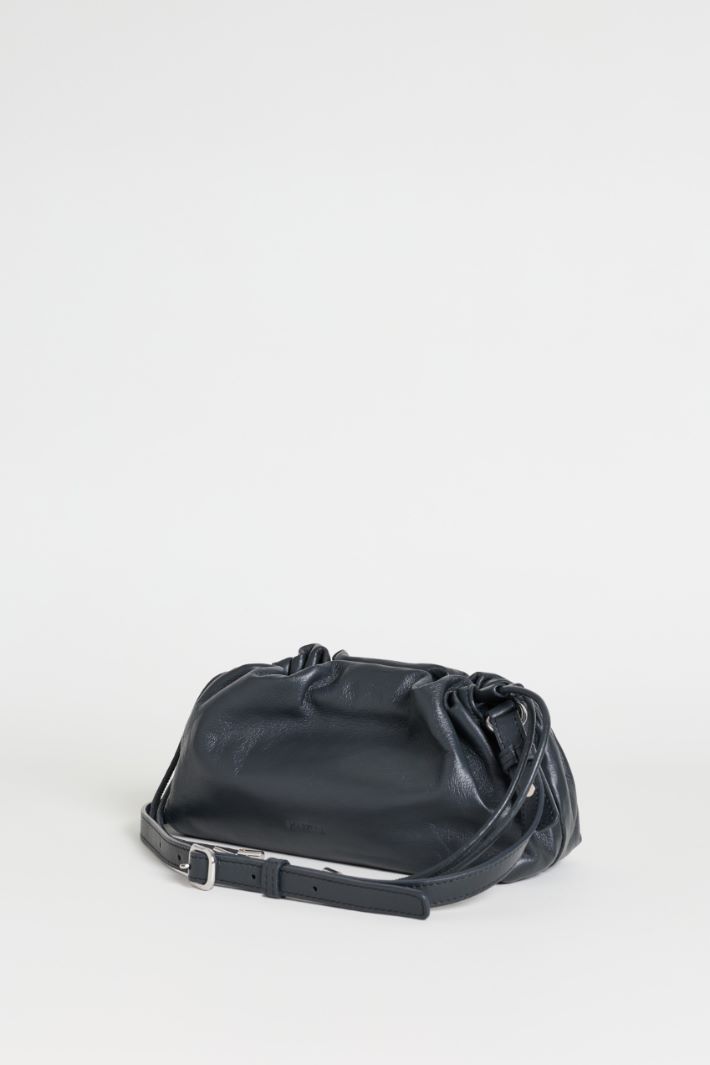 Soft Leather Bag - GREY - Intrend - 2