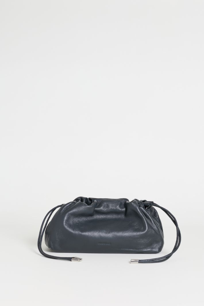 Soft Leather Bag - GREY - Intrend