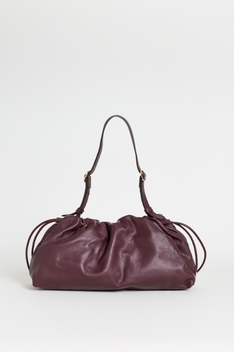 Bolso de mano en piel
