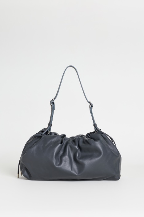 Bolso de mano en piel