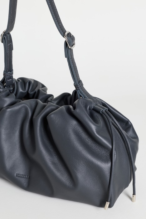 Bolso de mano en piel