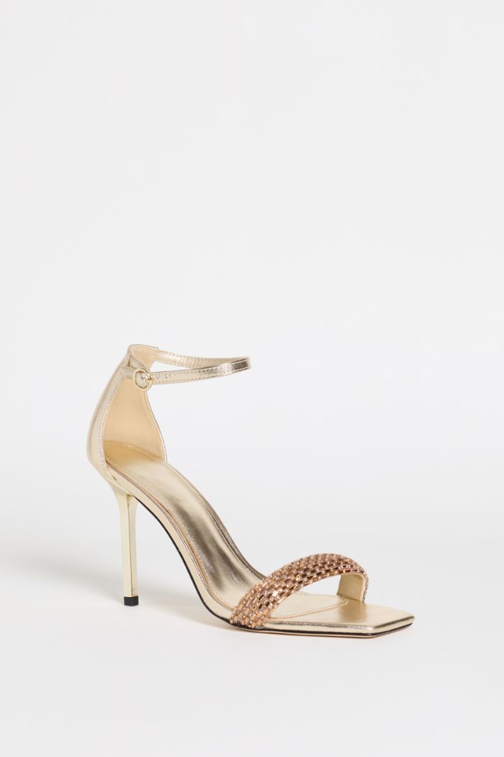 Mordoré-Effect Sandals - GOLD - Intrend - 2