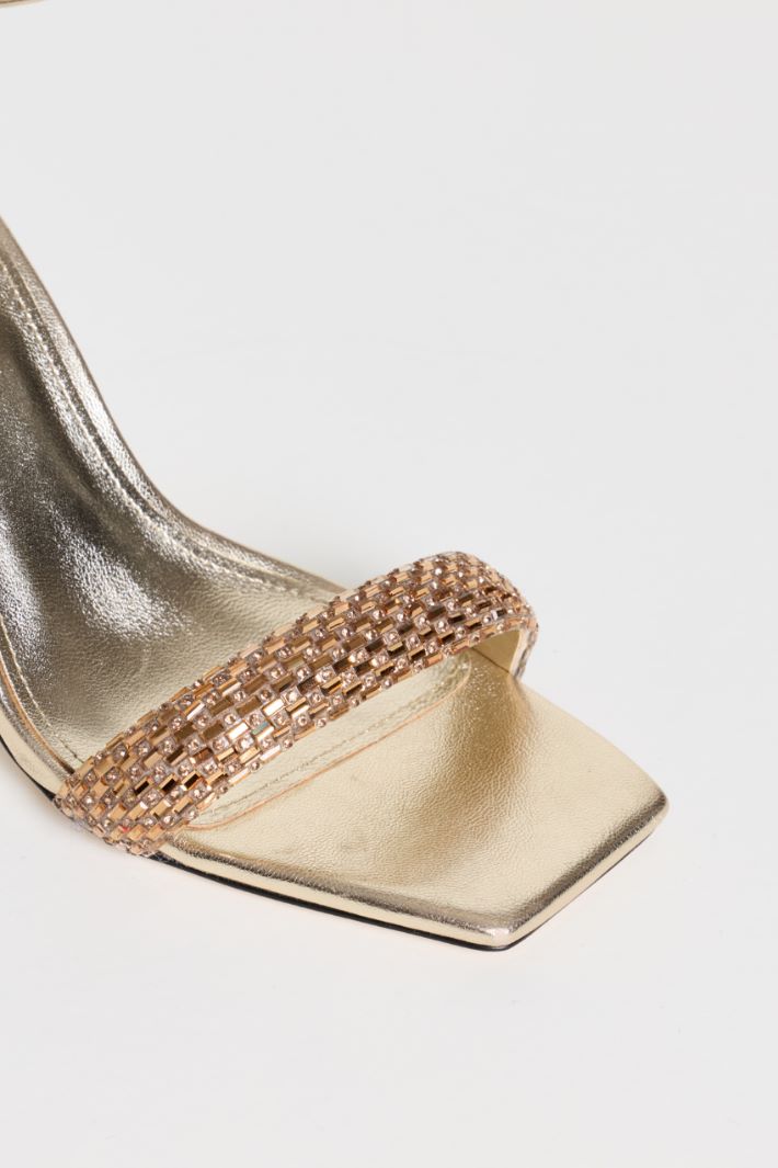 Mordoré-Effect Sandals - GOLD - Intrend - 4