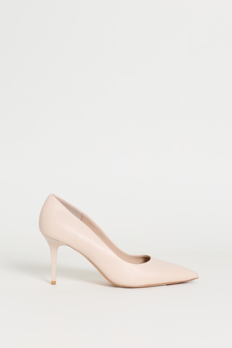 Leather Court Shoes - Intrend