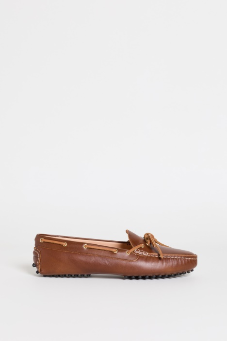 Leather driving loafers - Intrend