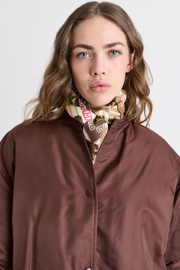 Foulard in twill - BIANCO CAMMELLO - Intrend - 2