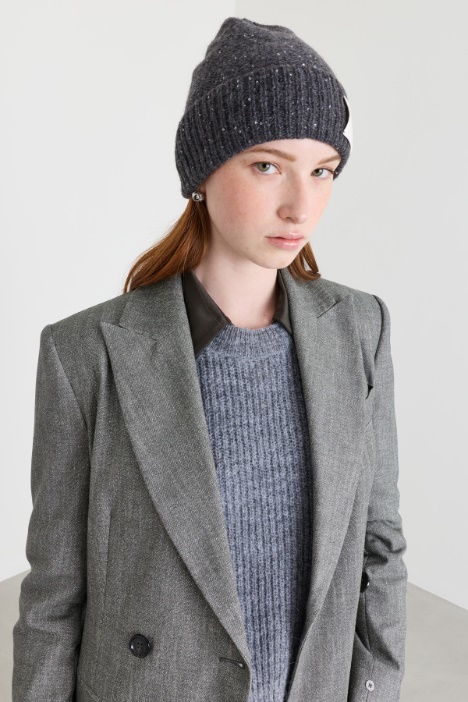 Sequinned beanie - Intrend