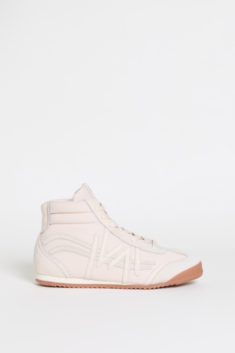 Mixed-Material Trainers - Intrend