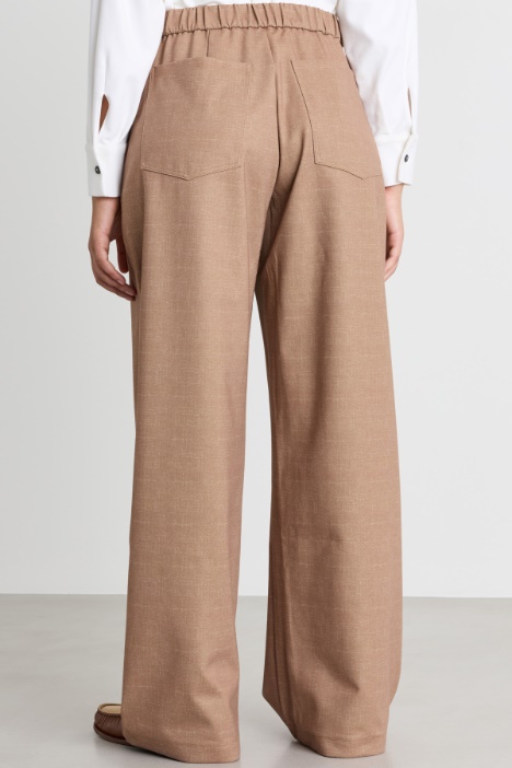 Pantalone ampio in jersey