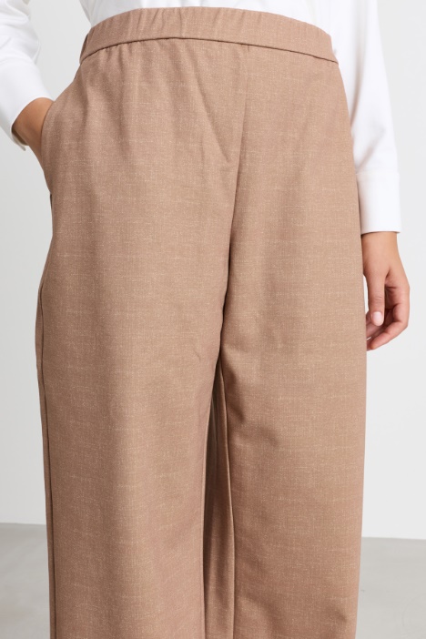 Pantalone ampio in jersey