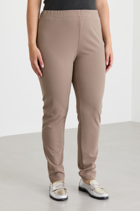 Pantalone in jersey crepe