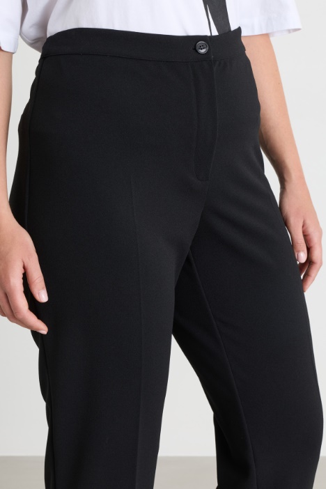 Pantalone in jersey crepe