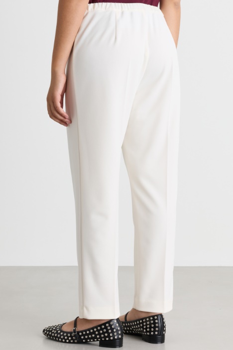 Pantalone in jersey crepe