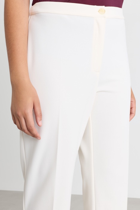 Pantalone in jersey crepe