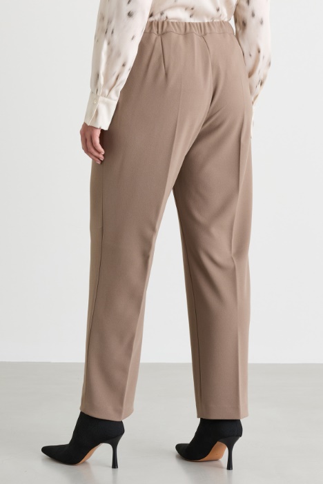 Pantalone in jersey crepe