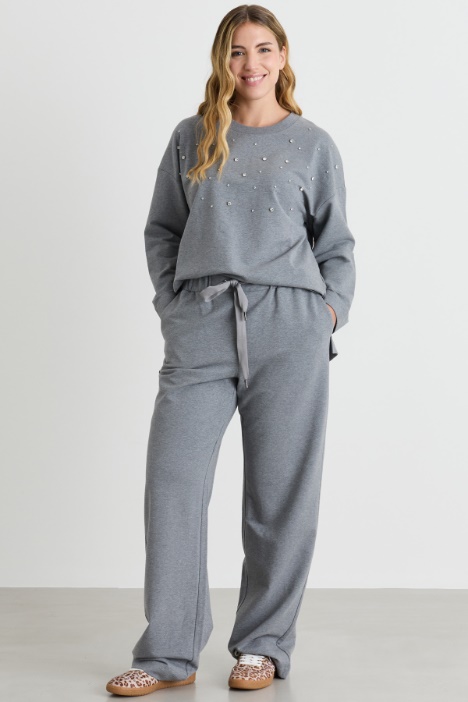 Fleece joggers - Intrend