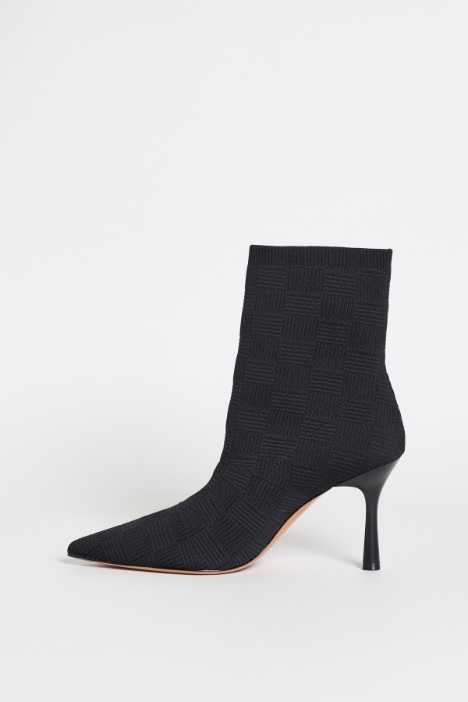 Stivaletto in maglia stretch