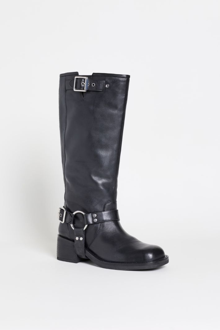 Biker Boots - BLACK - Intrend - 2