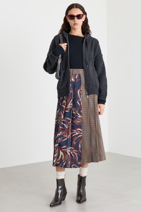 Sudadera de punto con capucha - Intrend