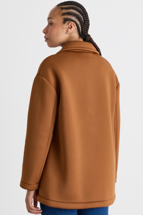 Cappotto in tessuto compatto