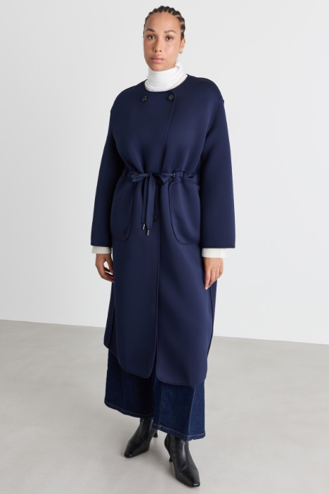 Cappotto in tessuto compatto