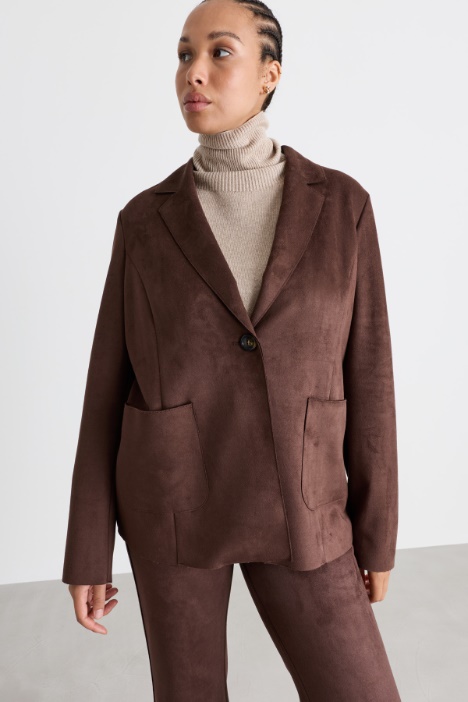 Blazer in jersey - Intrend