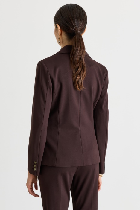 Blazer in jersey