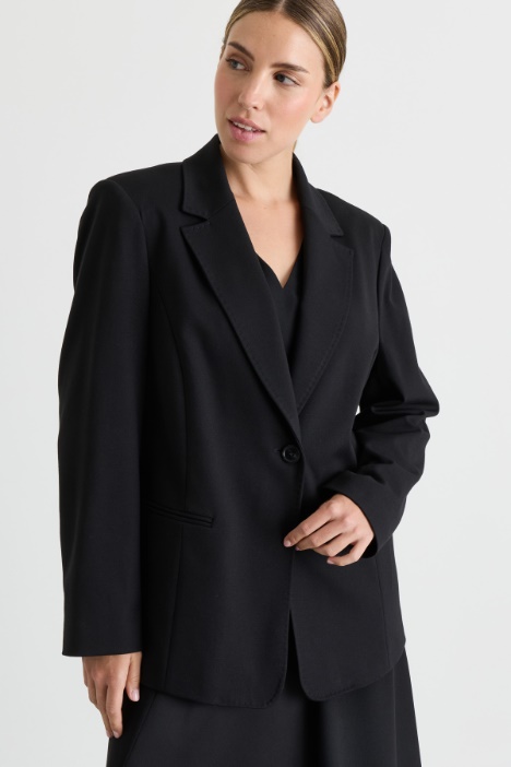 Blazer in jersey