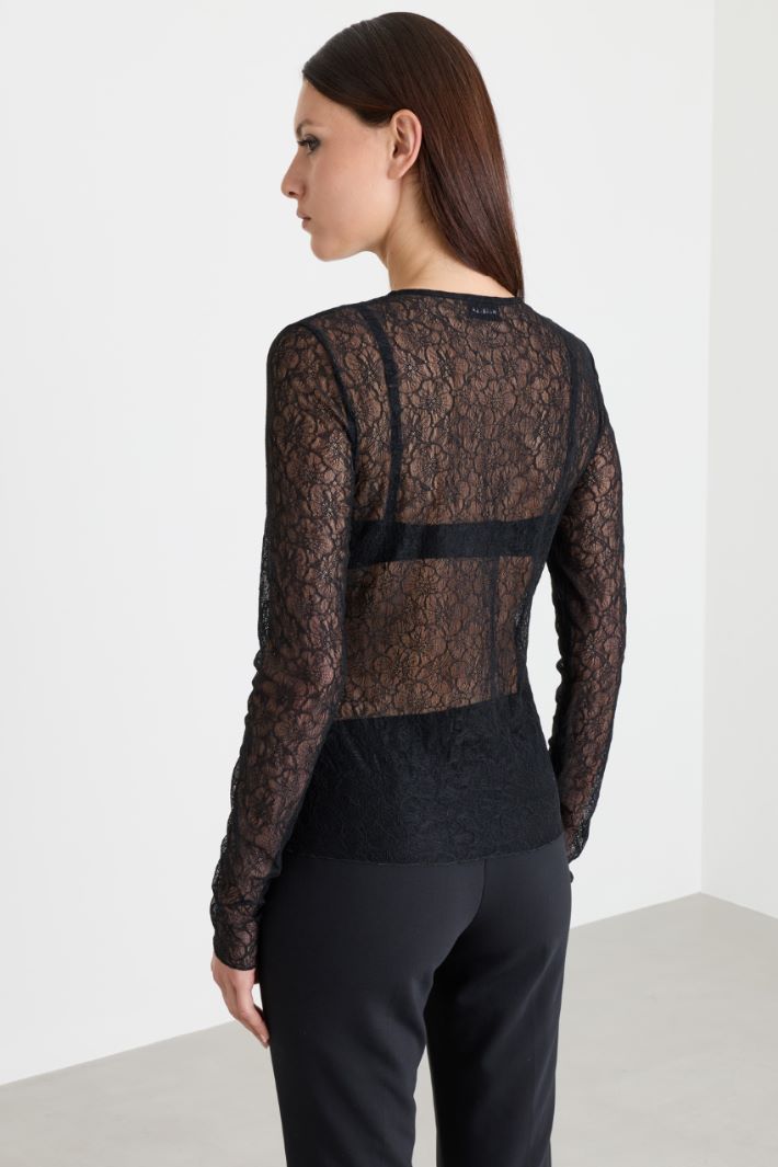 Top in pizzo - NERO - Intrend - 4