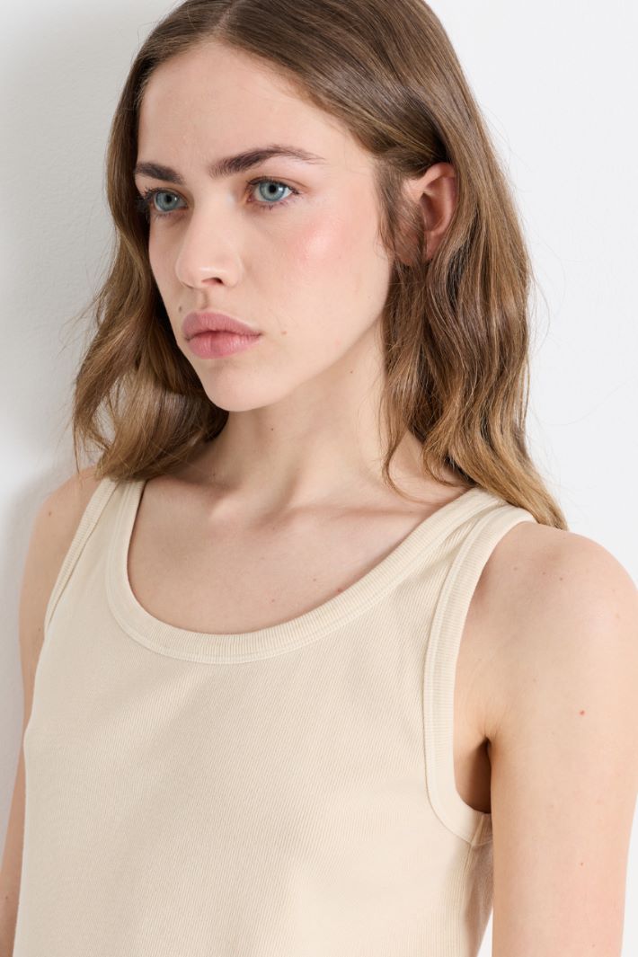 Top a costine - BEIGE - Intrend - 3