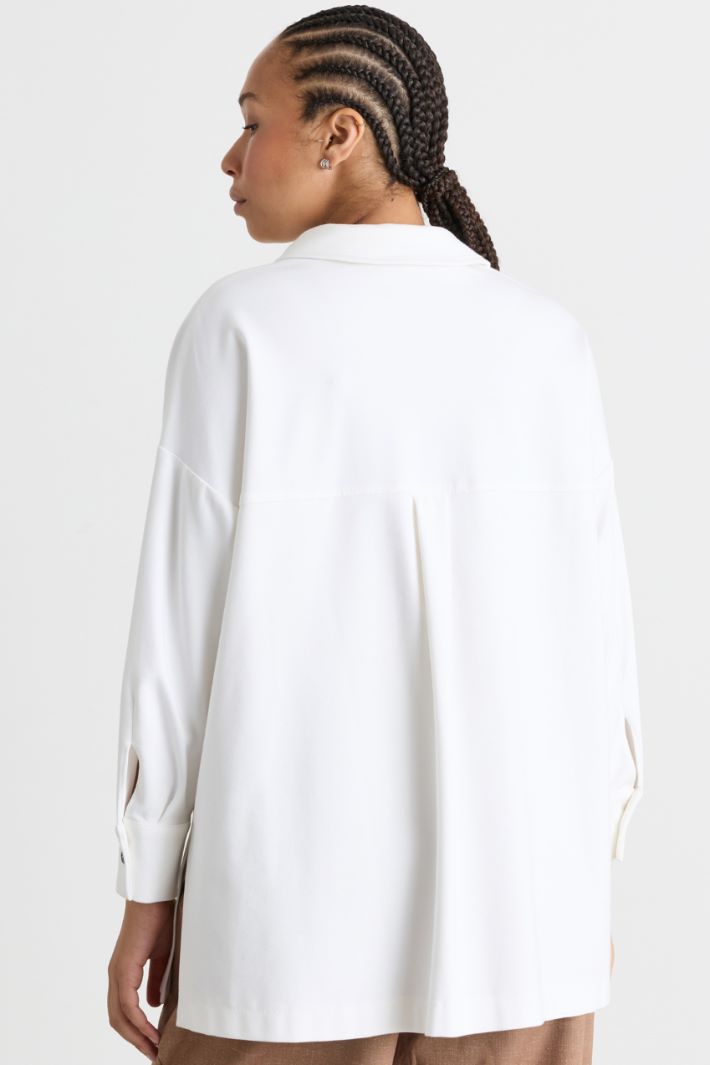 Polo in Jersey - BIANCO - Intrend - 4
