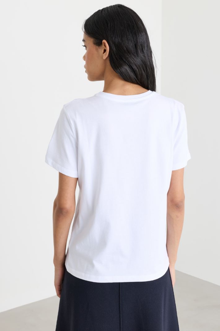 T-shirt stampata - BIANCO - Intrend - 4