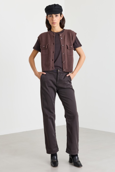 T-Shirt mit Print - Intrend