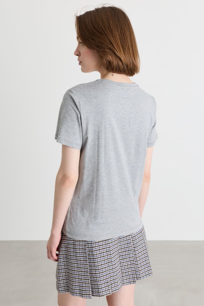 T-shirt stampata - GRIGIO - Intrend - 4